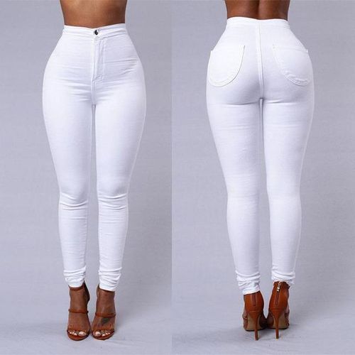 white jeans